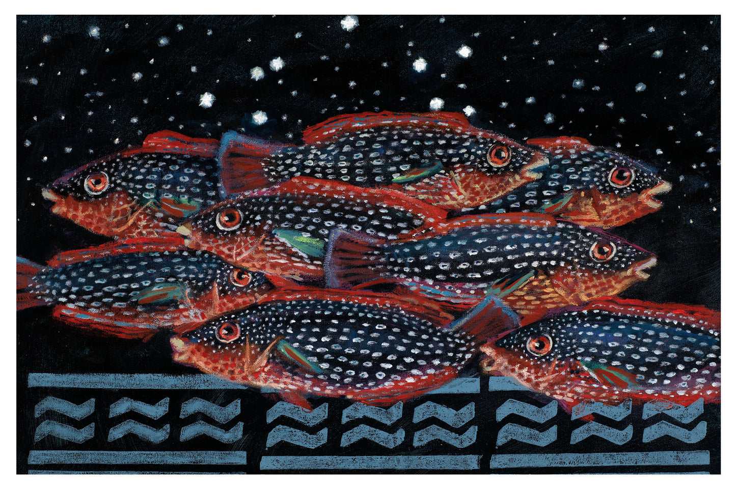 11" x 14" Matted Kumulipo Prints