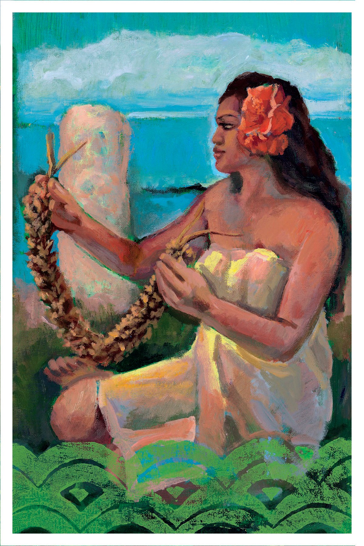 11" x 14" Matted Kumulipo Prints