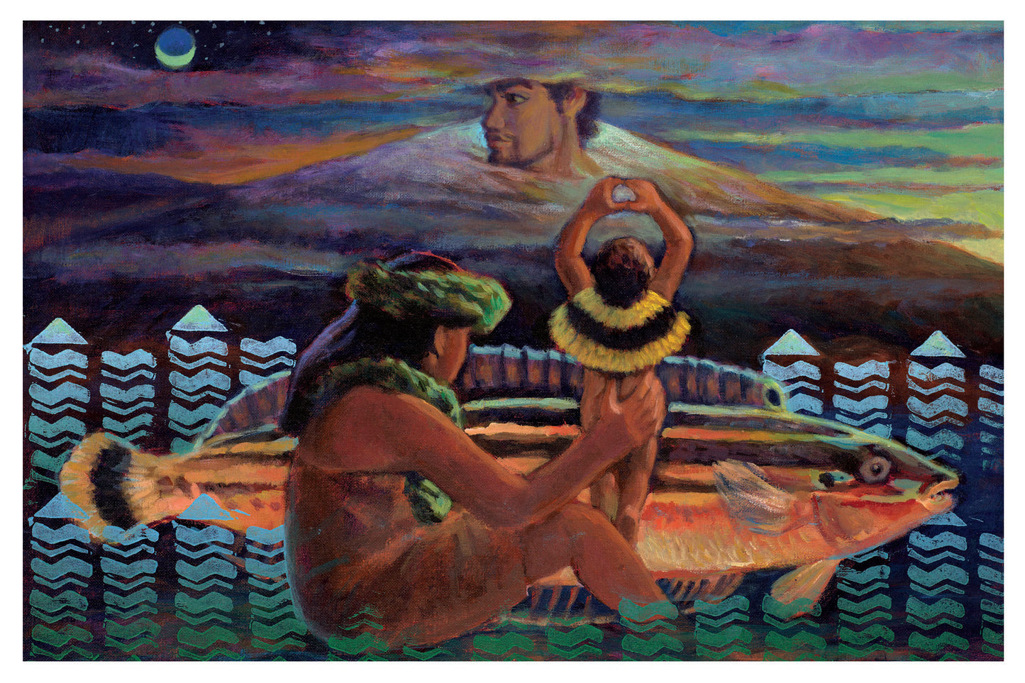 11" x 14" Matted Kumulipo Prints