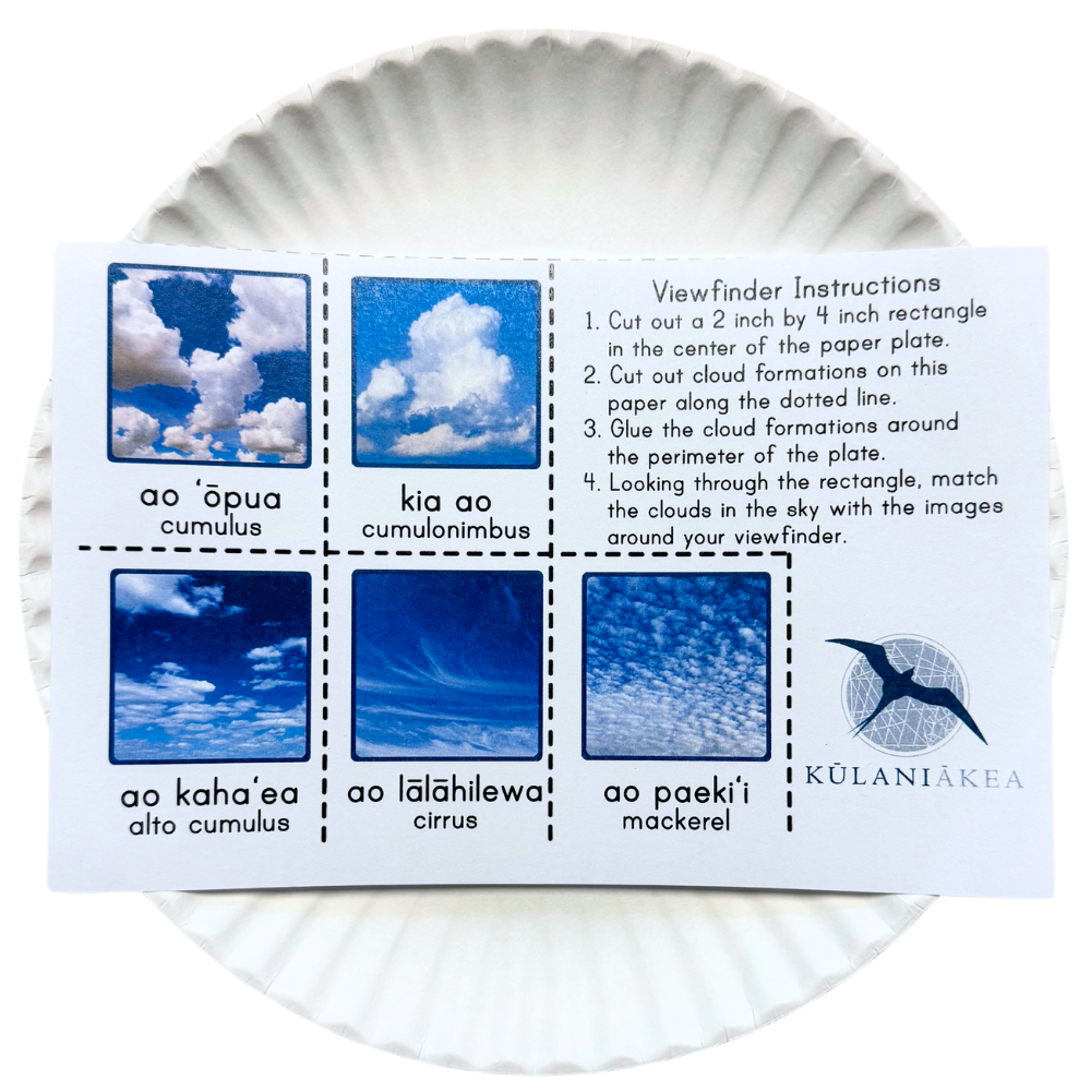 Pahu Waiwai (Resource Box): Nā Ao (Clouds)